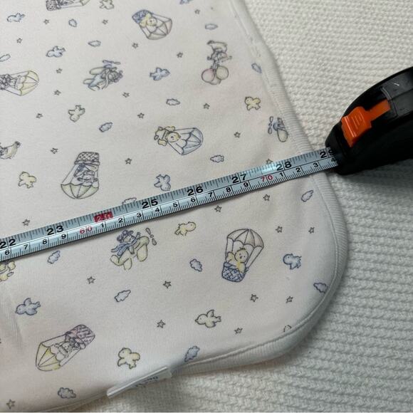 THE CHILDREN'S PLACE TCP Pink White Baby Blanket - Picture 9 of 10